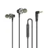 Awei Z1 Dual Driver 3.5mm Wired Sports Black Earphone